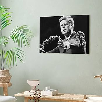 Amazon.co.jp: ヴィンテージ写真ポスター ジョン・F・ケネディ